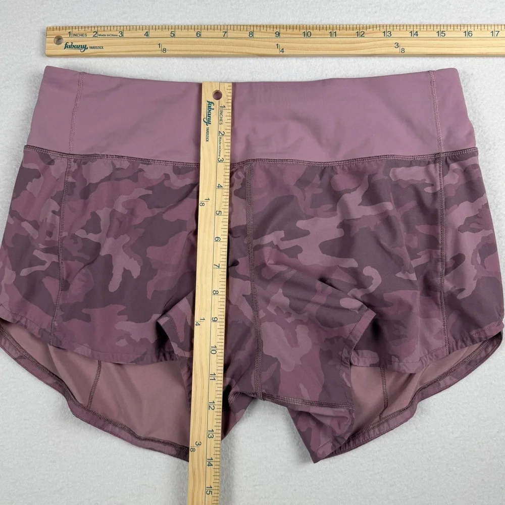 lululemon athletica Pink Camo Performance Jean Shorts